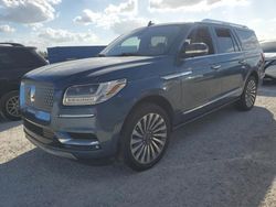 Salvage cars for sale at Arcadia, FL auction: 2019 Lincoln Navigator L Reserve