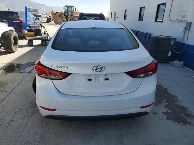 2016 Hyundai Elantra SE