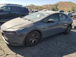 Salvage cars for sale at Colton, CA auction: 2024 Toyota Prius LE