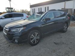 Salvage cars for sale at Augusta, GA auction: 2018 Subaru Outback 2.5I Limited