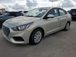 Flood-damaged cars for sale at auction: 2020 Hyundai Accent SE