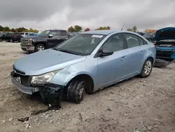 Salvage cars for sale at West Warren, MA auction: 2012 Chevrolet Cruze LS