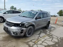 Salvage cars for sale at Pekin, IL auction: 2019 Dodge Journey SE