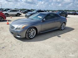 Salvage cars for sale at Arcadia, FL auction: 2011 Infiniti G37 Base