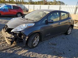 Nissan salvage cars for sale: 2013 Nissan Leaf S