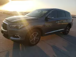 Salvage cars for sale at Grand Prairie, TX auction: 2018 Infiniti QX60