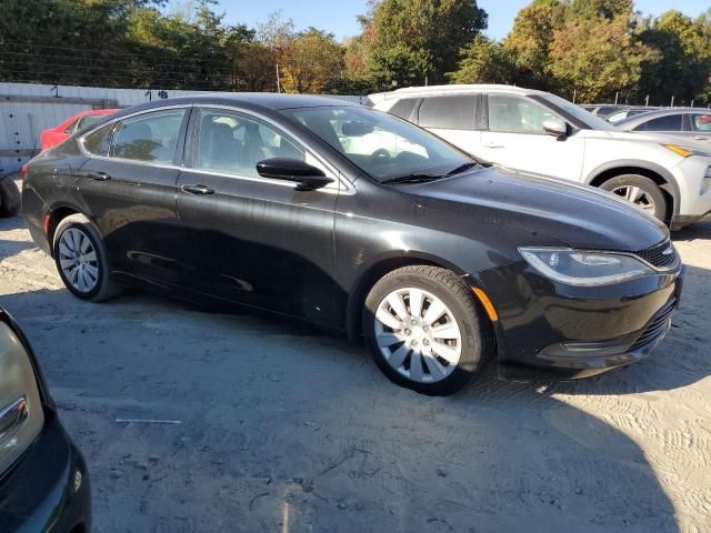 2015 Chrysler 200 LX