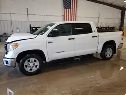 Toyota salvage cars for sale: 2017 Toyota Tundra Crewmax SR5