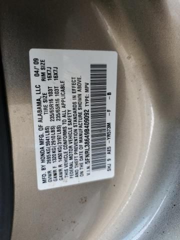 2009 Honda Odyssey EXL