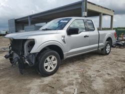 Salvage cars for sale at West Palm Beach, FL auction: 2021 Ford F150 Super Cab