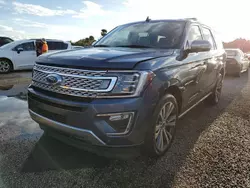 Carros dañados por inundaciones a la venta en subasta: 2020 Ford Expedition Platinum