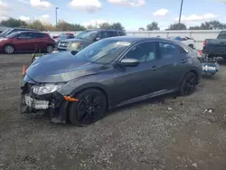 Honda Civic ex salvage cars for sale: 2018 Honda Civic EX