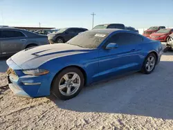 Salvage cars for sale at Andrews, TX auction: 2019 Ford Mustang