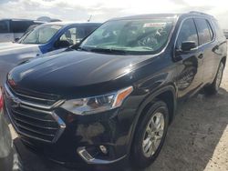 Chevrolet salvage cars for sale: 2021 Chevrolet Traverse LT