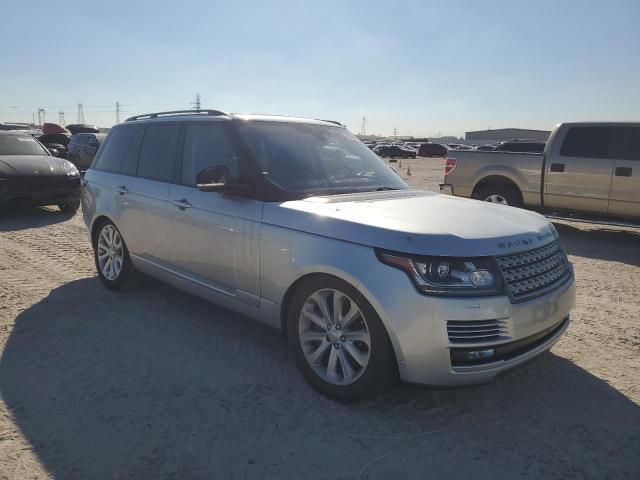 2016 Land Rover Range Rover HSE