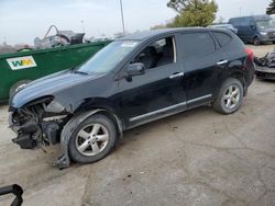 Salvage cars for sale at Woodhaven, MI auction: 2013 Nissan Rogue S