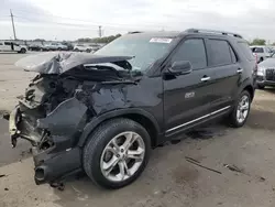 Salvage SUVs for sale at auction: 2013 Ford Explorer Limited