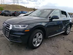 Salvage cars for sale at Littleton, CO auction: 2018 Audi Q5 Premium Plus