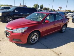 Salvage cars for sale at Oklahoma City, OK auction: 2014 Chevrolet Malibu 1LT