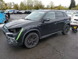 Salvage cars for sale at Portland, OR auction: 2018 Mitsubishi Outlander Sport ES