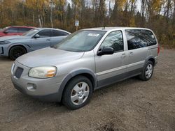 Pontiac salvage cars for sale: 2007 Pontiac Montana SV6