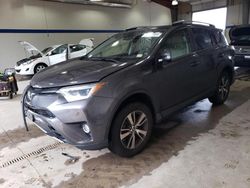 Salvage cars for sale from Copart Cleveland: 2017 Toyota Rav4 XLE