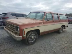 Salvage cars for sale from Copart Spartanburg, SC: 1977 Chevrolet Suburban