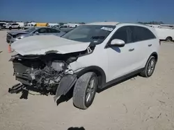 Salvage cars for sale from Copart Houston, TX: 2016 KIA Sorento LX