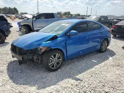 Salvage cars for sale at Taylor, TX auction: 2017 Hyundai Elantra SE