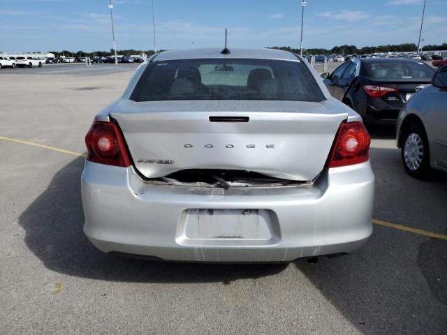 2012 Dodge Avenger SE