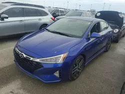 Salvage cars for sale at Riverview, FL auction: 2020 Hyundai Elantra Sport