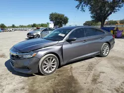 Honda Vehiculos salvage en venta: 2021 Honda Accord LX