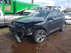 Hyundai salvage cars for sale: 2019 Hyundai Kona Ultimate