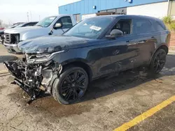 Salvage cars for sale at Woodhaven, MI auction: 2023 Land Rover Range Rover Velar R-DYNAMIC S