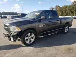 Salvage cars for sale at auction: 2015 Dodge RAM 1500 ST