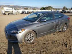 Salvage cars for sale from Copart San Martin, CA: 2017 Hyundai Elantra SE