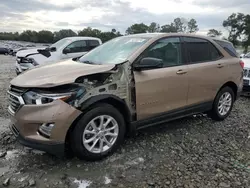 Carros salvage sin ofertas aún a la venta en subasta: 2018 Chevrolet Equinox LS