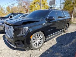 GMC Vehiculos salvage en venta: 2021 GMC Yukon Denali