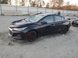 Salvage cars for sale at auction: 2019 Chevrolet Cruze LT