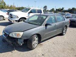 Salvage cars for sale at auction: 2007 Chevrolet Malibu LTZ