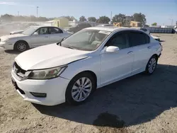 Honda salvage cars for sale: 2015 Honda Accord EX