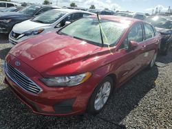 Carros dañados por inundaciones a la venta en subasta: 2019 Ford Fusion SE