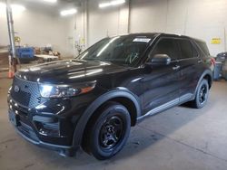 Ford Explorer salvage cars for sale: 2020 Ford Explorer Police Interceptor