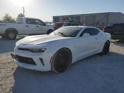 Salvage cars for sale at Haslet, TX auction: 2017 Chevrolet Camaro LT