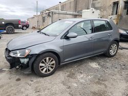 Salvage cars for sale at Fredericksburg, VA auction: 2016 Volkswagen Golf S/SE