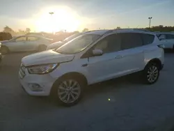 Vehiculos salvage en venta de Copart Indianapolis, IN: 2017 Ford Escape Titanium