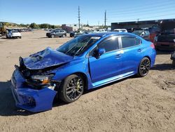 Salvage cars for sale at Colorado Springs, CO auction: 2018 Subaru WRX STI Limited