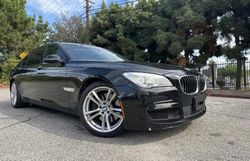 Salvage cars for sale at Van Nuys, CA auction: 2013 BMW 750 LI