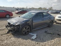 Nissan Vehiculos salvage en venta: 2020 Nissan Sentra SR