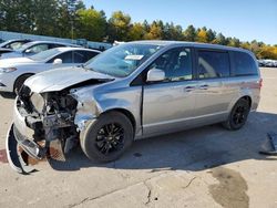 Salvage cars for sale at Eldridge, IA auction: 2019 Dodge Grand Caravan GT